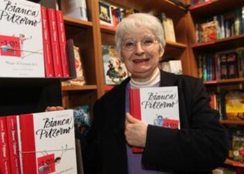 L'autrice di libri per ragazzi Bianca Pitzorno 20 Marzo 2012 a Bologna, presso la libreria Ambasciatori per la presentazione del nuovo libro. ANSA - MICHELE NUCCI